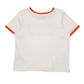 Womens White Levis Spellout  T Shirt