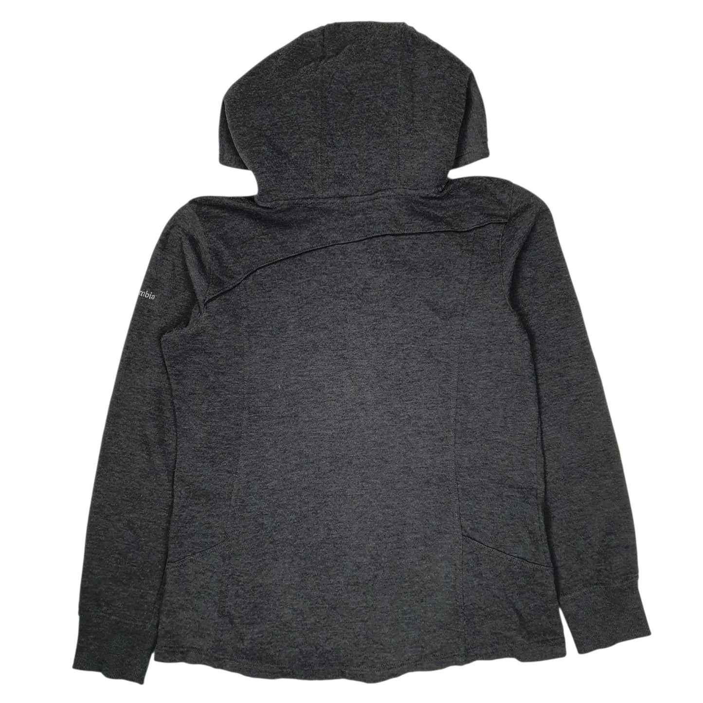 Womens Grey Columbia Sportswear Company Hoodie Full Zip Jumper