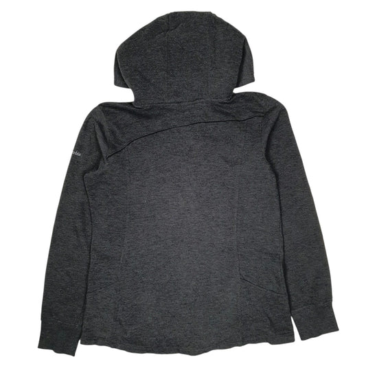 Womens Grey Columbia Sportswear Company Hoodie Full Zip Jumper