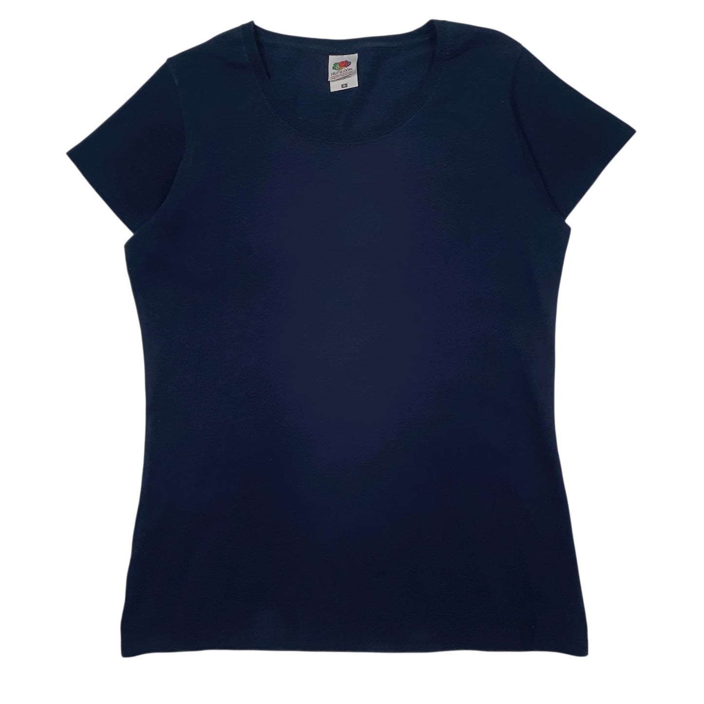 Womens Navy Fruit Of The Loom  Short Sleeve T Shirt