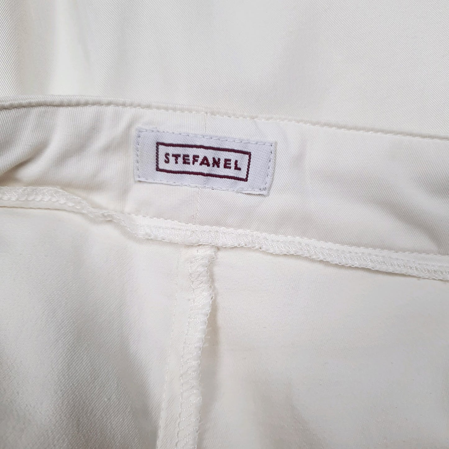 Womens White Stefanel   Trousers