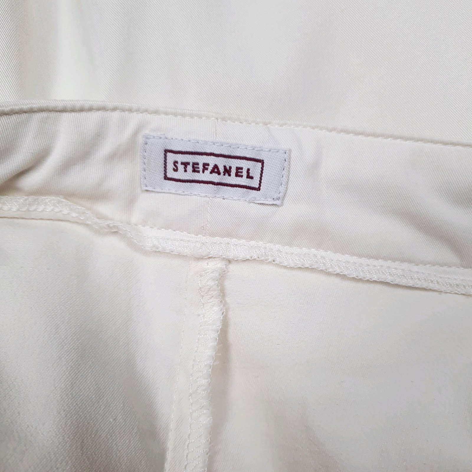 Womens White Stefanel   Trousers