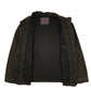 Mens Brown Levis Windbreaker Military Army Bomber  Coat