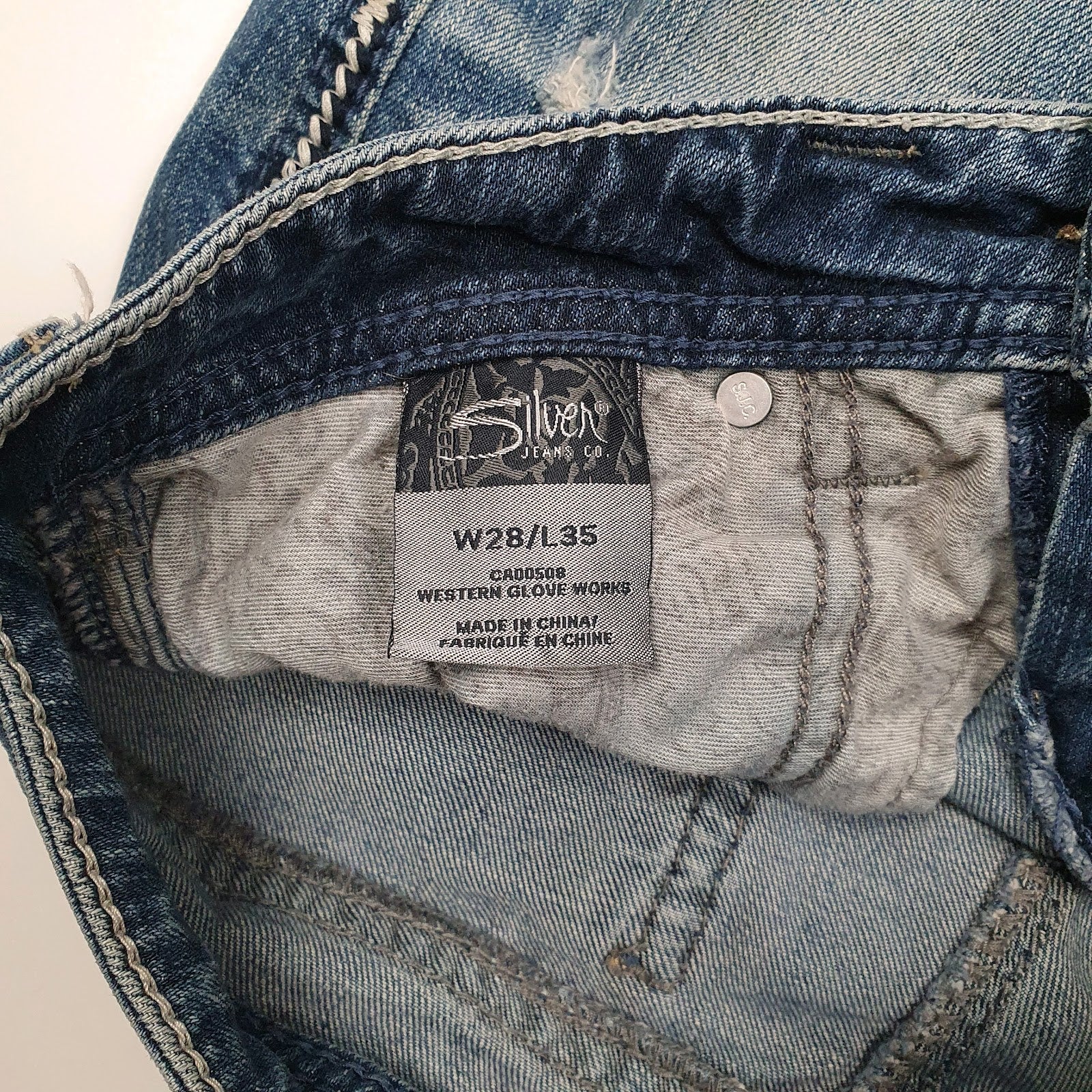 Womens Blue Silver Jeans Co   Shorts