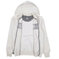 Womens White Nike Hoodie Full Zip Jumper