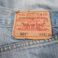 Mens Blue Levis   Jeans