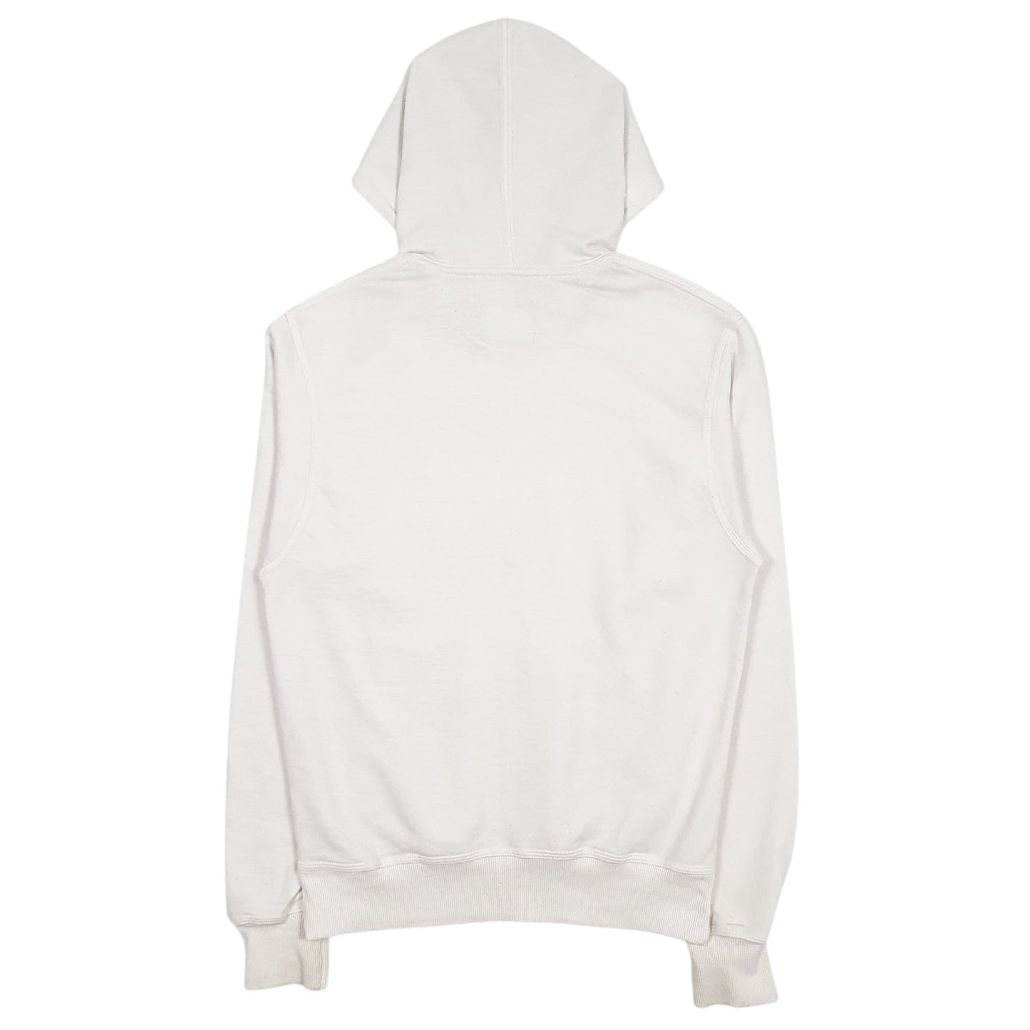 Womens White Champion Spellout Hoodie Jumper