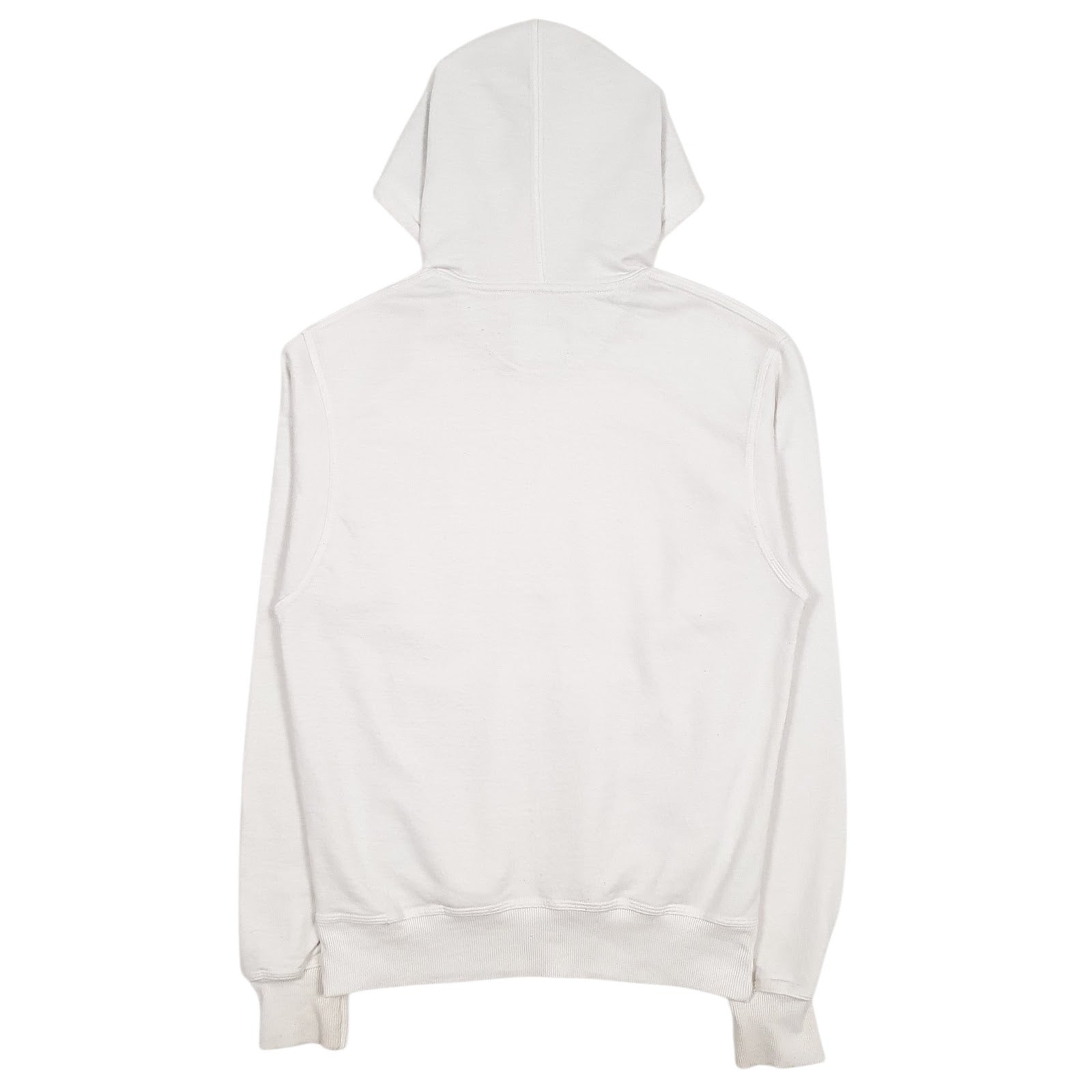 Womens White Champion Spellout Hoodie Jumper