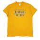 Mens Yellow Gildan  Short Sleeve T Shirt