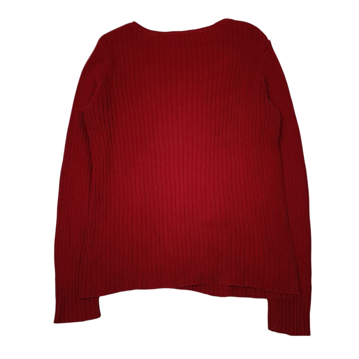 Womens Red Lauren Ralph Lauren Knit Crewneck Jumper