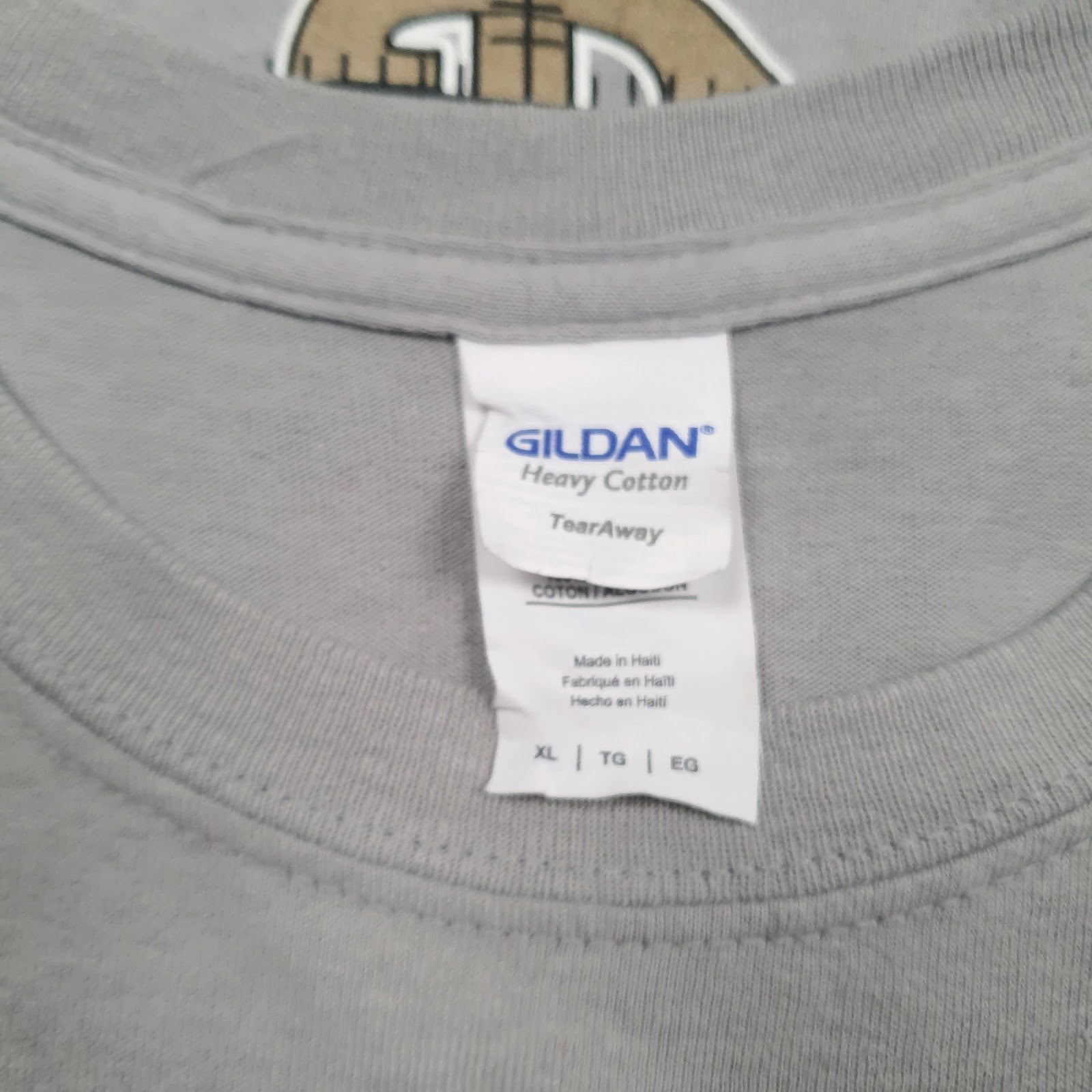 Mens Grey Gildan Jena Giants  T Shirt