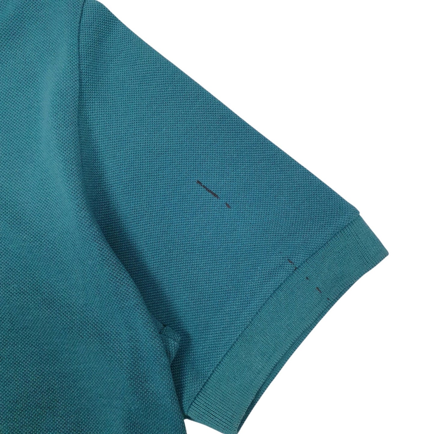 Mens Blue Adidas Vintage 00s  Polo Shirt