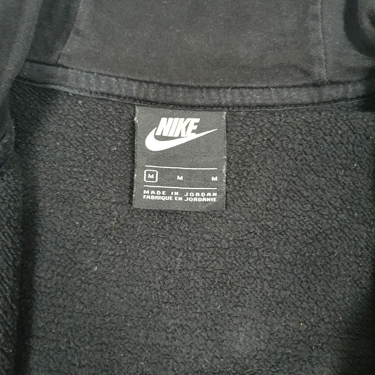Mens Black Nike  Full Zip Jumper