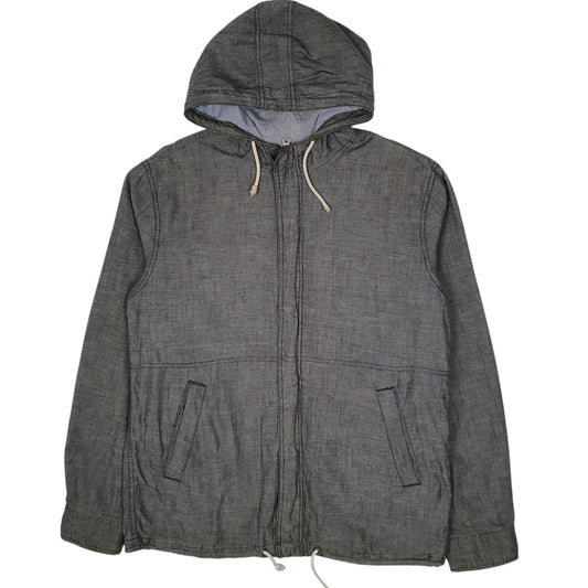 Mens Grey Levis Hoodie  Coat