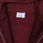 Mens Burgundy Champion Hoodie Full Zip Jumper