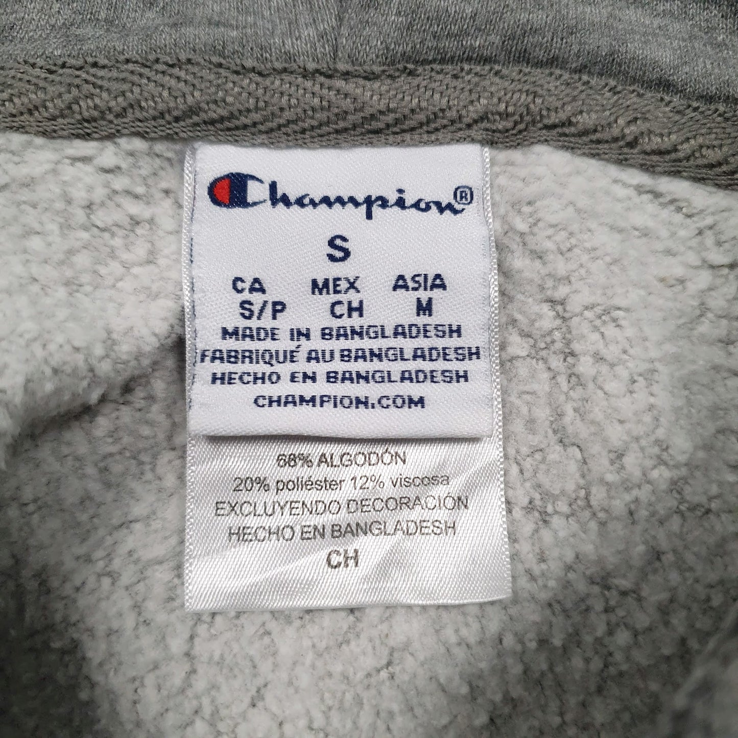Mens Grey Champion Utah Utesp Hoodie Jumper