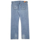 Mens Blue Levis Distressed  Jeans