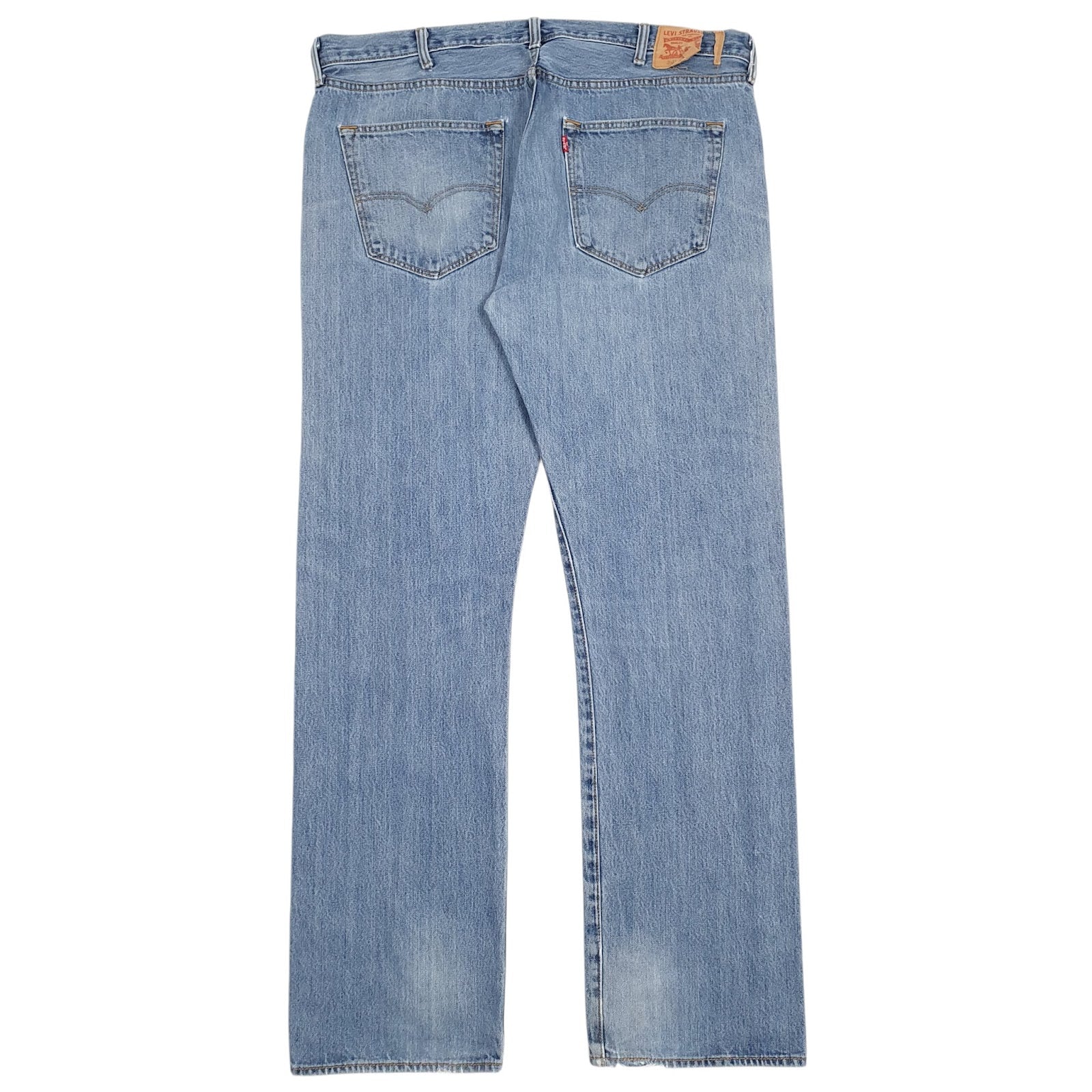 Mens Blue Levis Distressed  Jeans