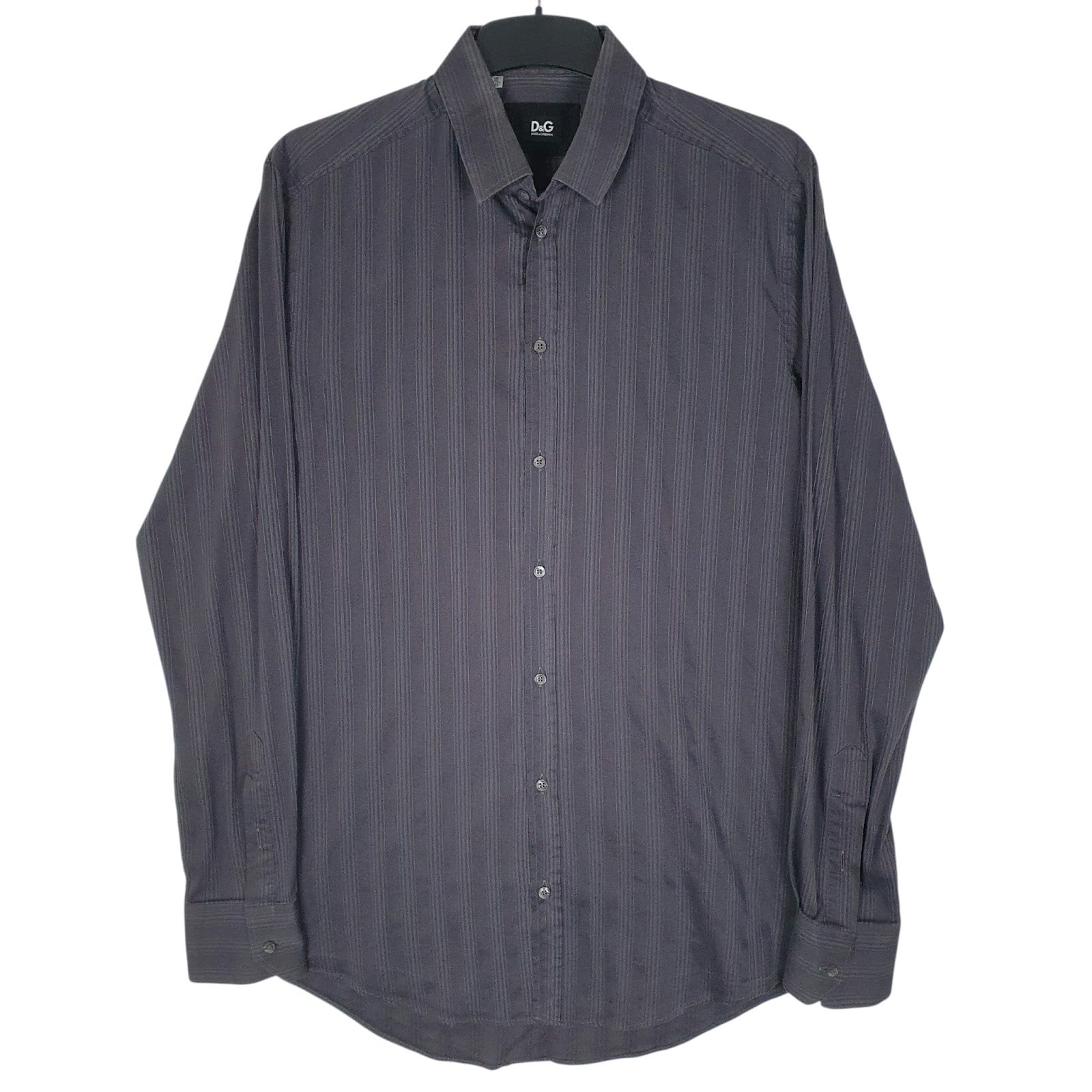Mens Grey Dolce & Gabbana  Long Sleeve Shirt