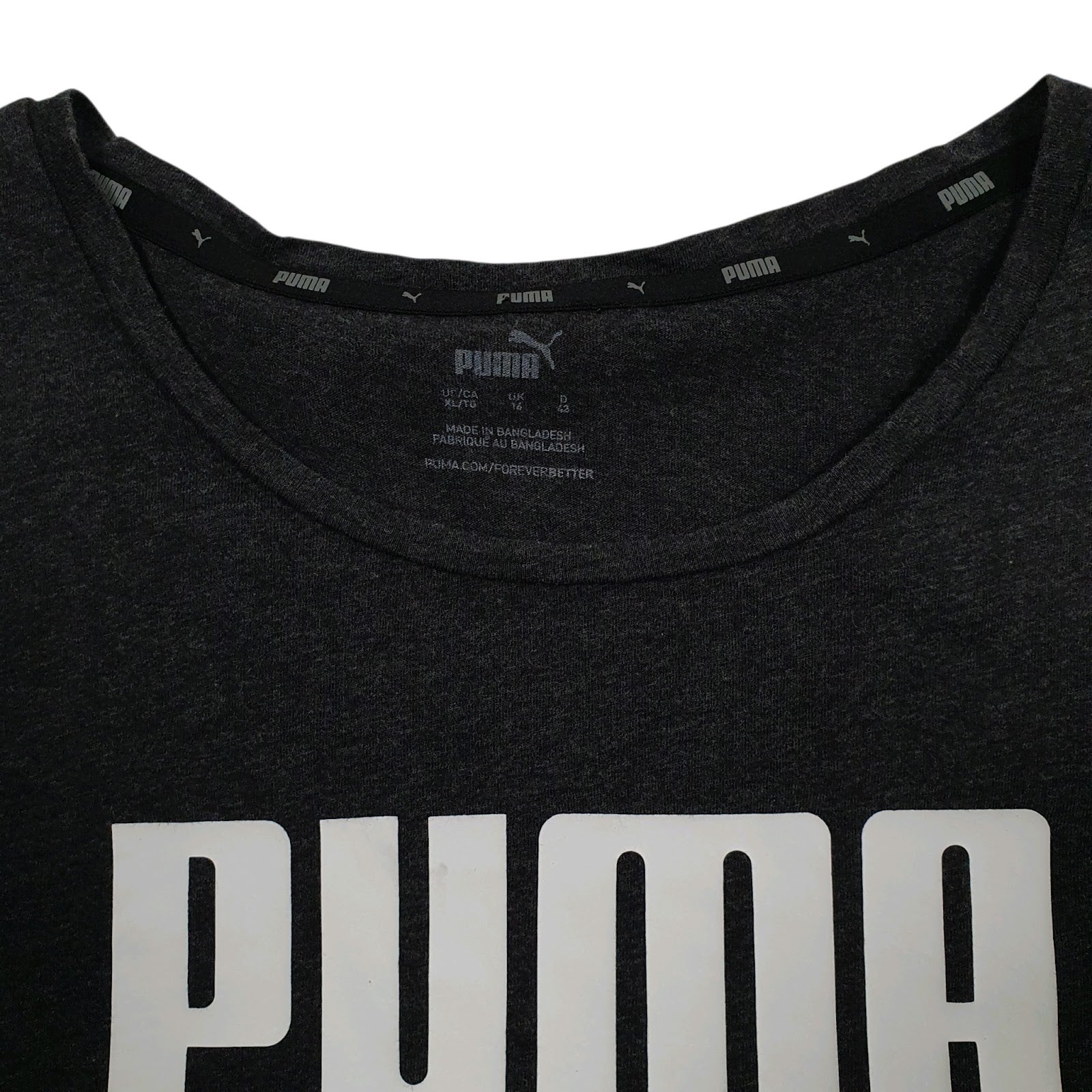 Womens Grey Puma   T Shirt