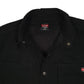 Mens Black Wrangler Chore Shacket  Coat