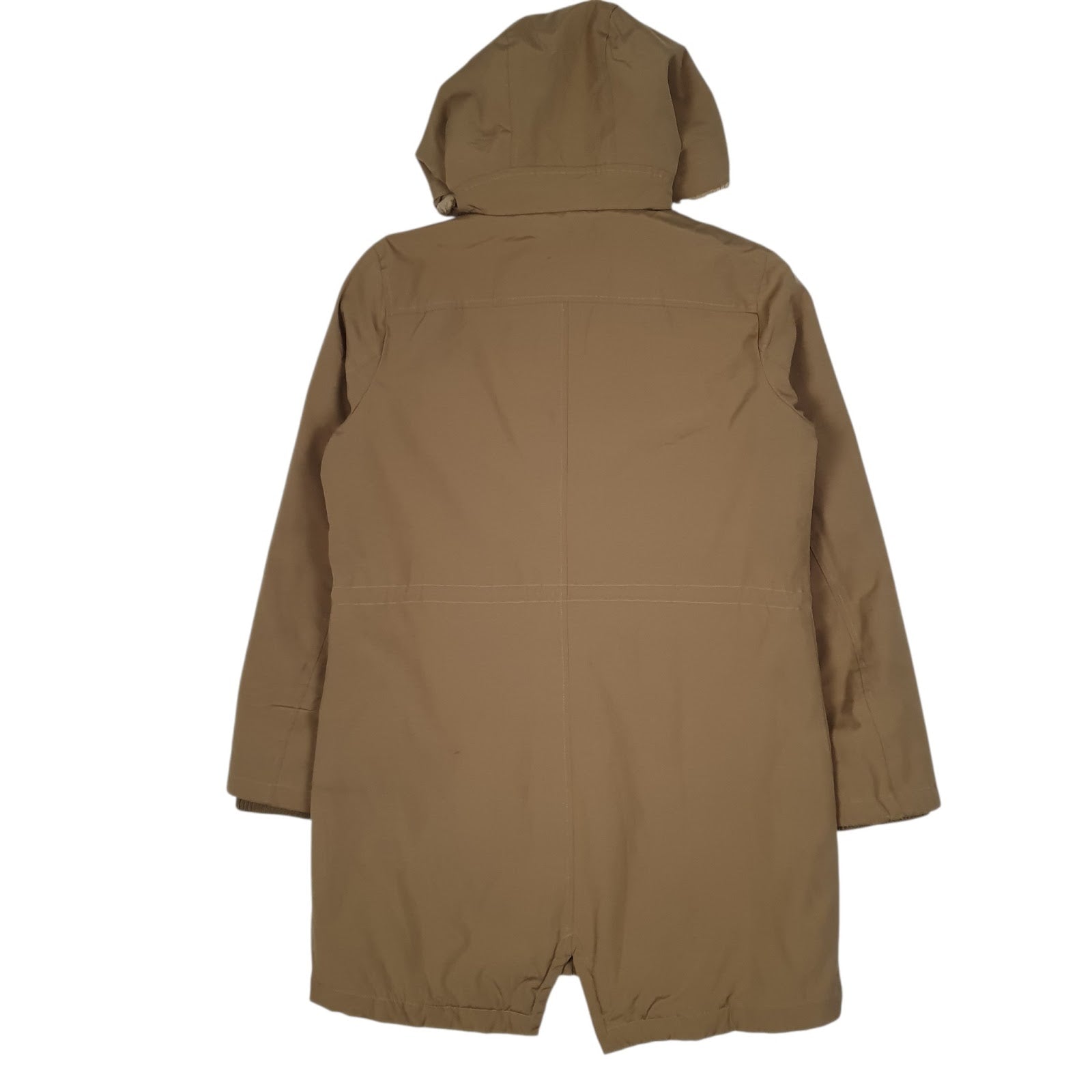 Mens Beige Levis Fishtail Padded  Coat