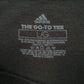 Mens Black Adidas Spellout  T Shirt