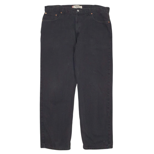 Mens Black Levis  550 JeansW40 L30