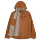 Mens Brown Wrangler Sherpa Lined  Coat