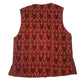 Womens Red Anokhi Vintage Button Up  Coat