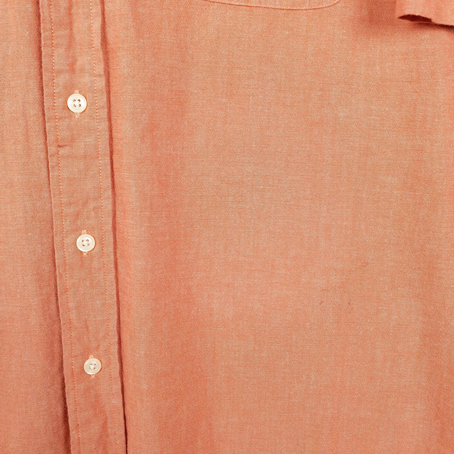 Mens Orange L.L.Bean   Shirt