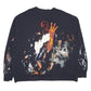 Mens Black Nike Air Jordan Artist Series Jammie Holmes Crewneck Jumper