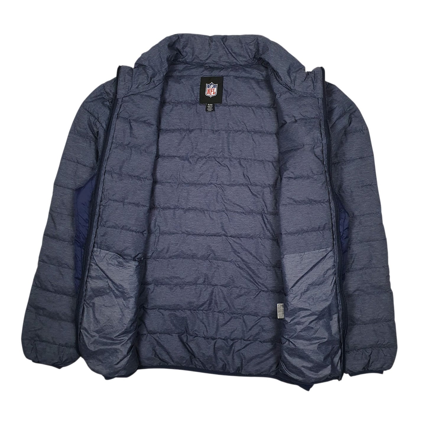 Mens Navy NFL Seattle Seahawks Football  Coat