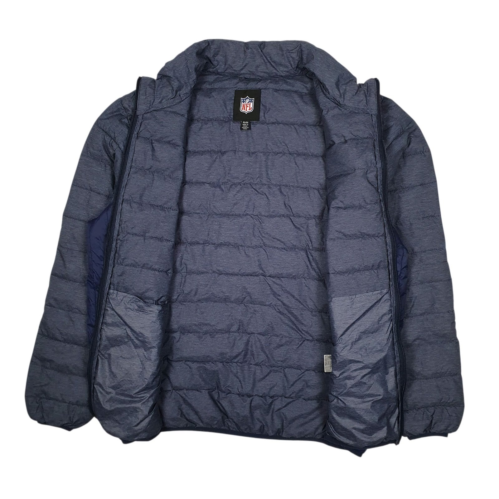 Mens Navy NFL Seattle Seahawks Football  Coat