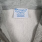 Womens Grey Champion Hooded Reverse Weave Spellout Quarter Zip Jumper