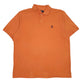 Mens Orange Chaps  Short Sleeve Polo Shirt