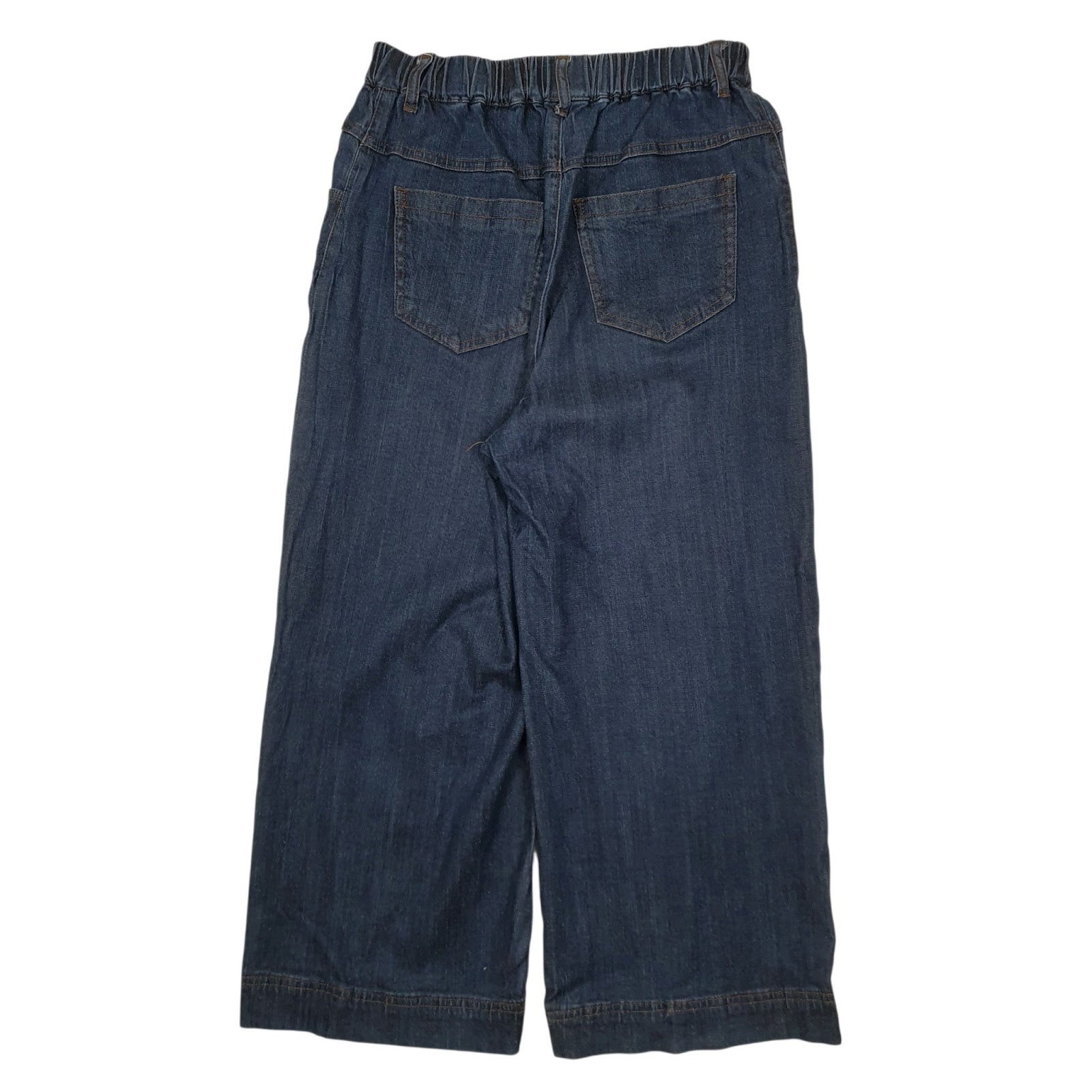 Womens Navy Unbranded Denim Style  Trousers