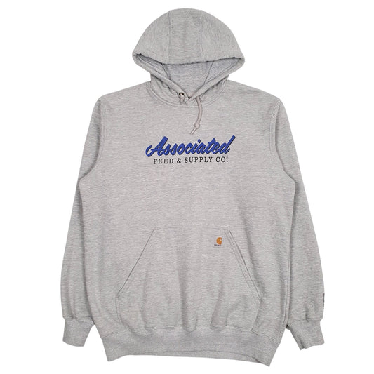 Mens Grey Carhartt  Hoodie Jumper
