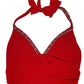 Womens Red Sasch Evening Party  Dress