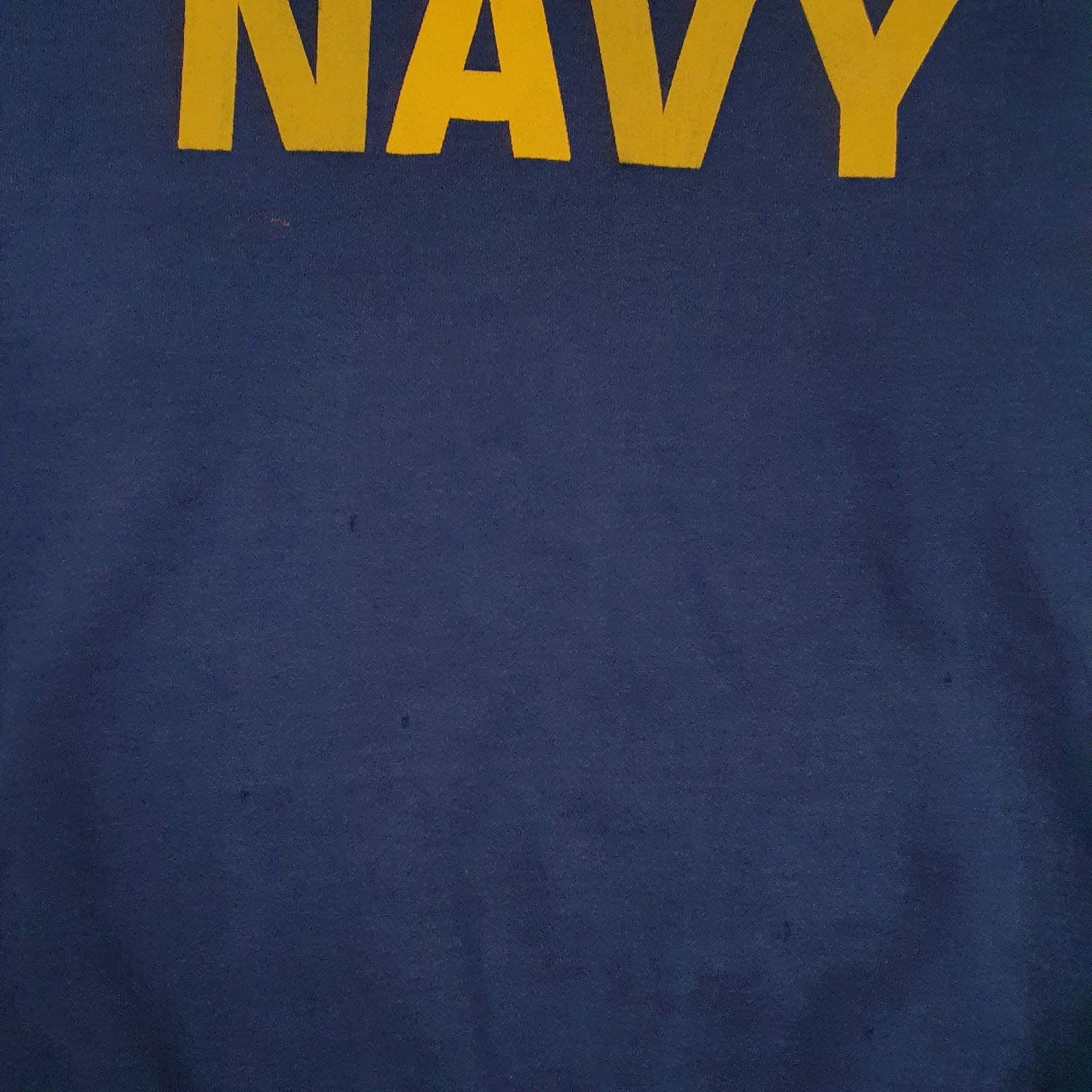 Mens Navy Soffe Vintage 90s US Navy Crewneck Jumper
