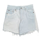 Womens Blue Levis  Denim Shorts