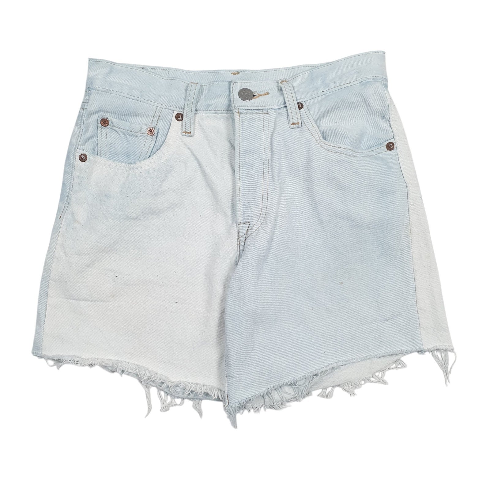 Womens Blue Levis  Denim Shorts