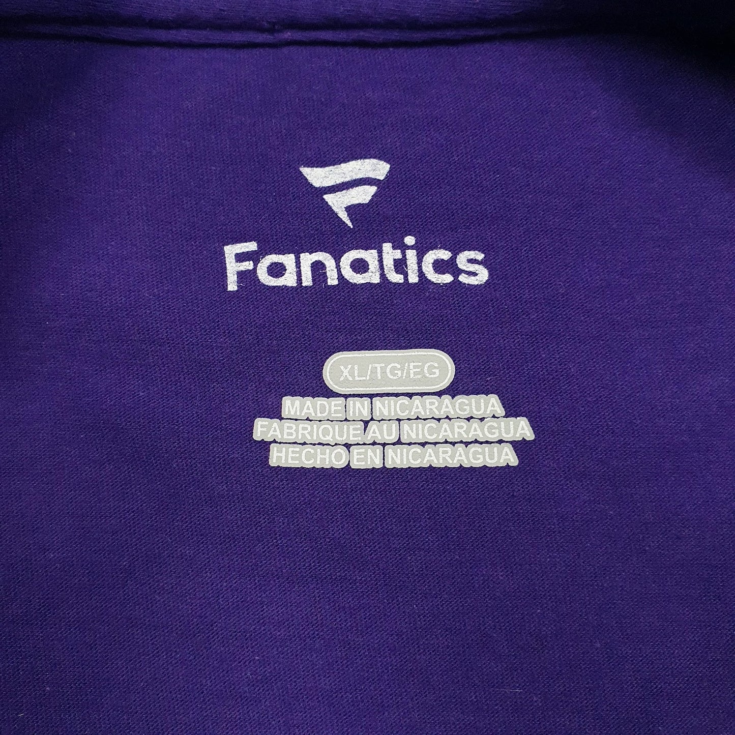 Mens Purple Fanatics NFL Minnesota Vikings  T Shirt