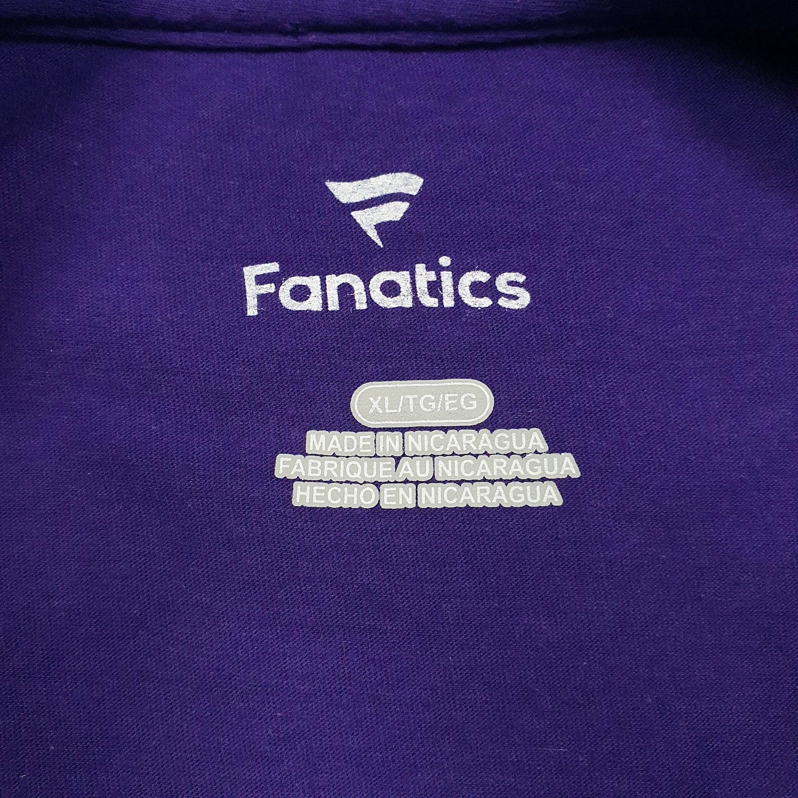 Mens Purple Fanatics NFL Minnesota Vikings  T Shirt