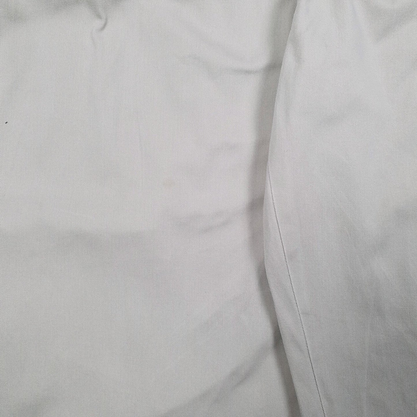 Mens Grey Polo Ralph Lauren Andrew Pant Double Pleated  Trousers