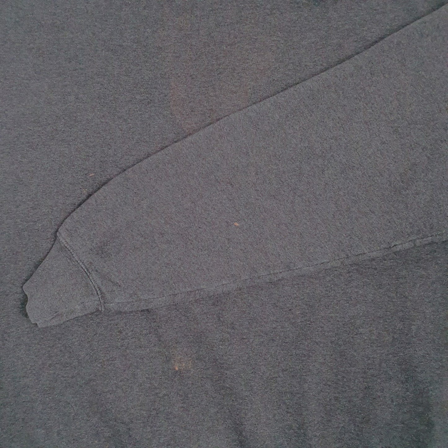 Mens Grey Champion  Quarter Zip Jumper