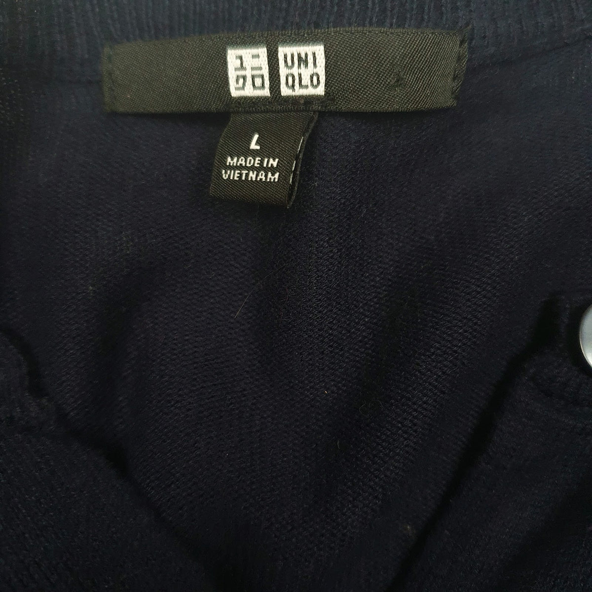 Womens Navy Uniqlo  Cardigan Jumper