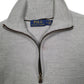 Womens Grey Polo Ralph Lauren  Quarter Zip Jumper
