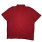 Mens Red Puma  Hoodie Polo Shirt
