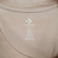 Womens Peach Converse   T Shirt